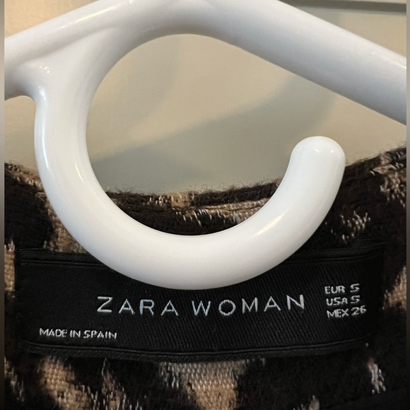 Zara Animal Print Shift Jacket - Picture 4 of 6